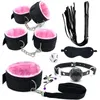 PU Retrandts BDSM Toys Kit Safety Spenbe Rondage Flirt Flirt Sexyx Adult Games Accessories Mount