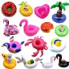 NEW!!Party Decoration Floating Cup Holder Swim Ring Water Toys Party Beverage Boats Baby Pool Inflatable Drink Holders Bar Beach Coasters