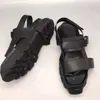 Sandaler tjocka botten män 2022 sommar manlig high street skor svart 18#22/10d50sandaler