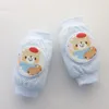 Baby Knee Pads Summer siatka cienkie bawełniane dziecko pełzające maluch przeciwpieprząd kolan łokieć łokci