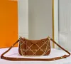 أزياء حقائب اليد الفاخرة مصمم حقائب النساء Crossbody LB215 سلاسل جلدية النقش المحافظ رسول حقائب كتف حمل امرأة مساء حقيبة يد محفظة