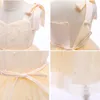 Toddler Girls Tulle Dress Kids Baby Girl Christmas Princess Dresses Wedding and Evening Robes Children Year Clothes 220429