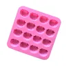 Pink Pig head shape Silicone Ice Moulds Chocolate Mold biscuit DIY Homemade Mould Cake Maker tools