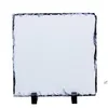 Creative Decoration Sublimation Slates Telhas Rock Pintura DIY Térmica Transferência Térmica Foto Quadro Calor Litografia Natural Arts Sea Navio JLA13066