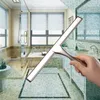 Allanhu Squeegee doccia per tutti gli usi per porte della doccia Finestra da bagno e vetro per auto - acciaio inossidabile 10 pollici