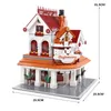 Angolo ristorante parigino Creator 10243 Building Blocks Street View Series MouldKing 11003 2527pcs MOC Bricks Giocattoli per bambini Natale Regali di compleanno per bambini