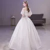 Andra bröllopsklänningar Spray Gold Light Dress 2022 Brud Simple Off the Shoulder Shiny Ball Gown Clows Vestido de Noivaother