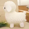 Little Sheep Soft Fyllda plyschdjur Roliga docklekar Simuleringslamm för barn barn gåvor6100733