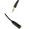 3,5 mm fläta Aux -kablar 2m 3m 5m obruten anslutningsbil Audio Extension Cable Man till manlig universal för mobiltelefoner Tablett PC