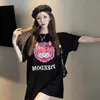 Vintage Streetwear Tiger Print grafische T-shirts vrouw t-shirts zomer losse casual shirts met korte mouwen voor vrouwen Koreaanse Harajuku 220511