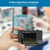 Analizzatore di spettro portatile TinySA Analizzatore di frequenza minuscolo portatile da 100kHz a 960MHz Generatore di segnale di ingresso MF/HF/VHF UHF