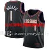 2021 Tani Devin Booker Devin Booker Jerseys Basketball Swing Player i haftowe koszulki do koszykówki S-xxl