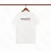 2021 Moda de verano para hombre diseñadores para mujer T Shirts para hombres S Palms Tops Lujos de Lujos Bordado Tshirts Ropa Corta ángeles Manga Camiseta camiseta