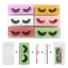 Cils 3D vison cils entier naturel vaporeux faux cils maquillage beauté doux en vrac longue durée Volume cils ensemble réutilisable M9625607