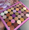 Palette de fards à paupières magnétiques Artistry NATURAL FLIRT de 35 couleurs, nuances sensuelles, frappez les lumières avec une palette en métal ronde vide