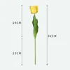 Couronnes de fleurs décoratives, tulipes artificielles, centres de table, fausses tulipes à longue tige, fausses pour décoration de mariage, décoration de jardin de maison
