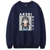 Męskie bluzy bluzy anime Akebi's Sailor Sweater Merch Winter Menwomen Bluza Bluzy Bluzy