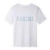 T amri Designer Shirt Amirsys Tshirts Summer Cotton Neck Nuck Printed Shirte Shirt T-Shirt Men Fashion High Street Top Em7a 4pvr