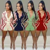 Casual Women Striped Sweater Two Piece Set Cardigan Coat Pants Slim Bodycon Streetwear Clothes For Women Outfit