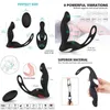 Nxy Anal Toys Inalámbrico Remoto Masculino Masaje de Próstata Vibrador Plug Butt con Anillo Retraso Eyaculación Sexo Adulto para Parejas Gay 220506