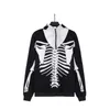 Men's Hoodies Sweatshirts High Quality Skull Print HEAVY Fahsion Hoodie Men 1 1 Vintage Women Hoodie Sweatshirts Winter Pullover Men Clothing