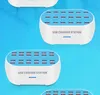 32A 120W Mobile Phone Charger 12/18/24/30 Ports Multi Ports 5V 2A Fast Charging Station USB Chargers for Smart Phones Tablet PC