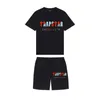 T-shirts pour hommes Marque Trapstar Vêtements T-shirt Survêtement Ensembles Harajuku Tops Tee Funny Hip Hop Couleur T-shirt Beach Casual Shorts Se 2023ss