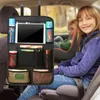 Car Organizer Backseat 10 Pockets Rear Seat Storage Bag With Transparent Tablet Holder Waterproof Durable Travel Acces