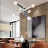 Stile nordico 2021 Ultima lampada Lampade a sospensione in vetro colorato LED Soggiorno Sala da pranzo Decorazioni per la casa Lampada a sospensione per ristorante