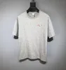 T-shirts Plus pour hommes Polos Col rond brodé et imprimé vêtements d'été de style polaire avec street pur coton d22w