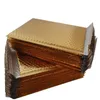Embrulho de presente 50/30/10/5pcs de papel de placar de ouro envelopes sacos malailers saco de e -mail acolchoado de envelope diferente gentitygift