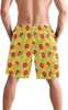 Pantaloncini da uomo Lemon Orange Lime Grapefruit Slices Stampa grafica 3D da uomo Summer Surfing Beach Board Costumi da bagno con tascaMen's Naom22