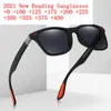 Солнцезащитные очки мужские деловые очки для чтения для чтения мужские дальнозоркие оптические серые солнцезащитные 1,0 1,5 2,0 2,5 3 3,5 4,0 NXSunglasses