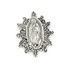 30st Retro Our Lady of the Holy Scapular Medalj Religion Charm Hängsmycke för smycken Göra halsband DIY Tillbehör 50x37mm A-482