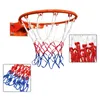 Высококачественный прочный стандартный размер нейлоновый нить спортивные баскетбольные обруча сетка сетка Backbord Rim Ball Pum 220706