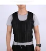 30KG Weight Vest For Boxing Weight Training Workout Fitness Gym Equipment Adjustable Waistcoat Jacket Sand Clothing 220426