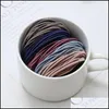Hair Rubber Bands Jewelry Women Ties Scrunchies Elastic Hairband Girls Headband Decorations Gum Drop Delivery 2021 3Z0P6