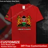 République du Kenya Kenya pays t-shirt personnalisé Jersey Fans bricolage nom numéro haute rue mode ample décontracté t-shirt 220616