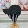 Letter Embroidery Snapback Hat Solid Color Sun Cap Men Women Designer Jacquard Hats Casual Style Sunscreen Caps