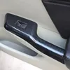 Reposabrazos de puerta de coche, espejo retrovisor, patrón de fibra de carbono, accesorios de modificación para Civic 9th Gen 2012 2013 2014, piezas decorativas