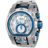 Mens Luxury Watches Reserve Bolt Zeus Undefeated Luxury Watch Stainless Steel Top Quality Men's Quartz Wirstwatch Invicto Reloj De Hombre
