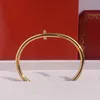 Love womens bracciale in acciaio inossidabile coppia Bangle gioielli di moda regalo di San Valentino per uomini e donne