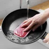 両面キッチンマジッククリーニングスポンジスクラバースポンジ皿洗いタオル洗練パッドバスルームブラシワイプパッドBBB14991