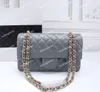 Shoulder Bag Handbag Designer Bag Double Flap Bags Lambskin Caviar Lady Shoulder Silver Gold Chain Bag Purse Leather Fashion Pochette Women Luxury Handbags