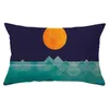 Van Gogh nuit étoilée housses de coussin 30x50 impression numérique lever du soleil paysage taie d'oreiller pour la maison canapé chaise taie d'oreiller décorative 220816