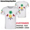 Maldivler T Shirt Ücretsiz DIY Özel Adı Numarası MDV T Shirt Nation Flag MV Dhivehi Ülke Baskı P O Metin Solunum Giysileri 220620
