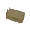 Giacche da caccia 3633-CB Wolf Brown Gilet tattico MOLLE Chest Pack Estendi borsa varia con borsa attaccataCaccia