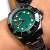 Herren Uhr Automatische mechanische Uhren 40mm 904L Edelstahl Sapphire Schwimmschwere Business Armbanduhren Modegelenk 260p