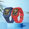 Mitoto for Apple Watch Bands Upgrade TPU Case with Smart Straps 45MM 44MM 41MM 38MM