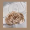 Abendtaschen Vintage große Blumen Damen Tasche Clip Geldbörsen und Handtaschen Seide kleine runde Kette Schulter weibliche Perle Umhängetasche Abend